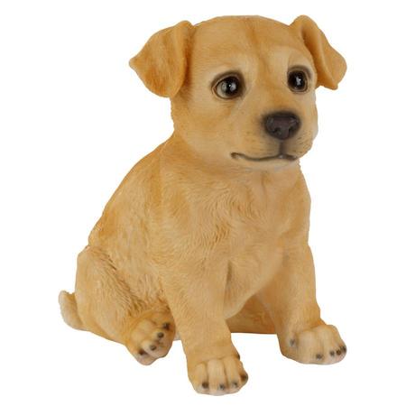 DESIGN TOSCANO Golden Retriever Puppy Partner Collectible Dog Statue JQ100671